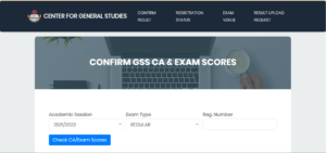How to Check UNICAL GSS Result 2023 Online