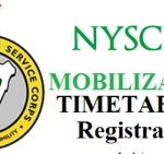 NYSC Mobilization Time-Table For 2024 Batch 'B'
